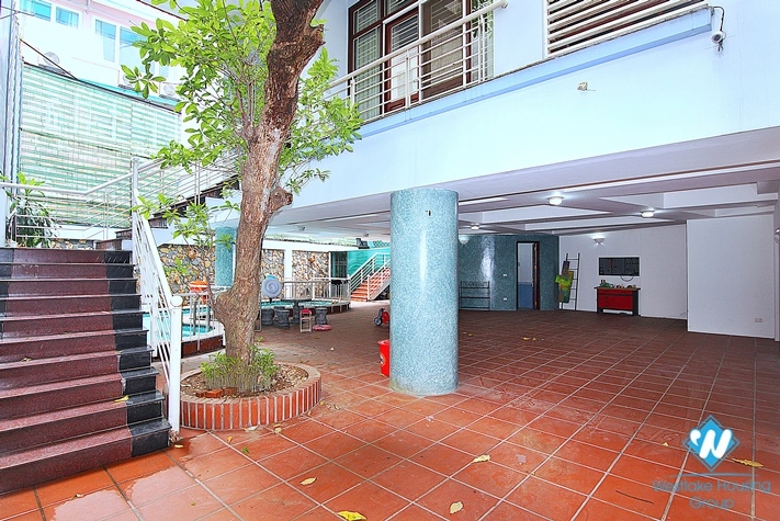 Spacious villa with swimming pool for rent in To ngoc van, Tay ho